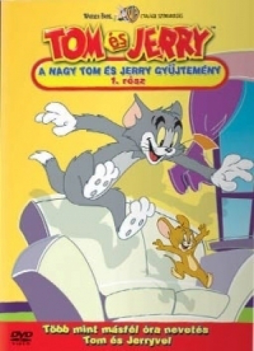 Tom és Jerry - A nagy Tom és Jerry gyűjtemény (1. rész) *Antikvár-Kiváló állapotú* DVD