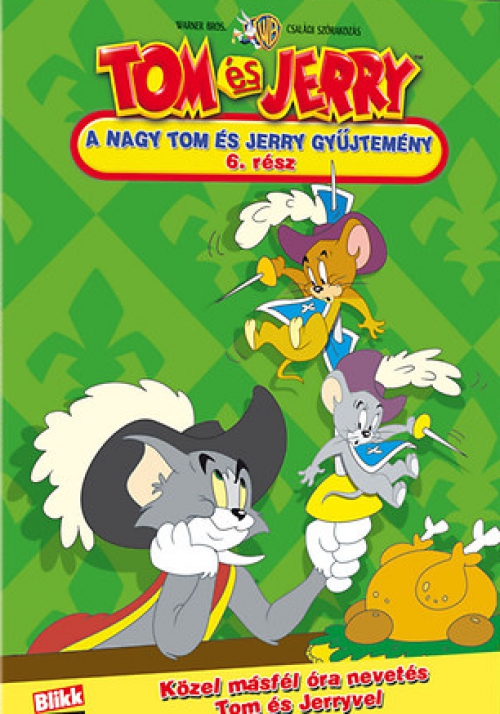 Tom és Jerry - A nagy Tom és Jerry gyűjtemény (6. rész) *Antikvár - Közepes állapotú* DVD