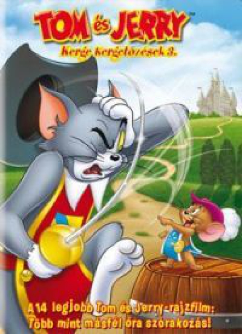 Tom és Jerry - Kerge kergetőzések 3.  *Antikvár - Közepes állapotú* DVD