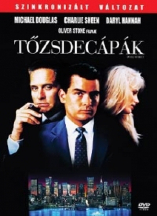 Tőzsdecápák *Oliver Stone filmje - Michael Douglas - Charlie Sheen* *Antikvár - Kiváló állapotú* DVD