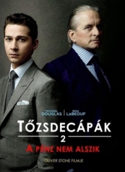 Tőzsdecápák 2. - A pénz nem alszik *Oliver Stone filmje - Shia LaBeouf  - Michael Douglas - Antikvár DVD