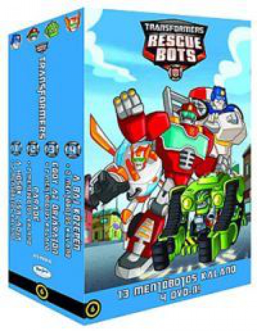 Transformers Mentő Botok DVD
