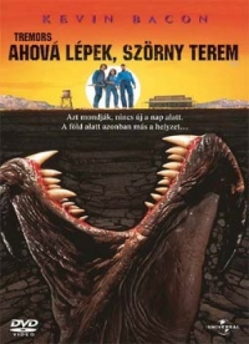 Tremors 1. - Ahová lépek, szörny terem  *Szinkronizált* *Gyűjtőknek* *Antikvár - Kiváló állapotú* DVD