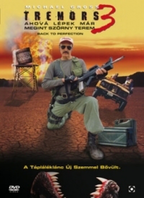 Tremors 3. - Ahová lépek, már megint szörny terem (új kiadás)  *Antikvár - Kiváló állapotú* DVD