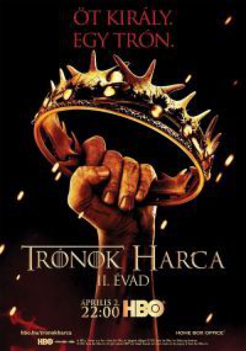 Trónok harca: 2. évad (5 DVD) *Antikvár - Kiváló állapotú* DVD