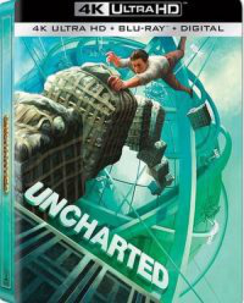 Uncharted (4K UHD + Blu-ray) - limitált, fémdobozos változat (steelbook) Blu-ray
