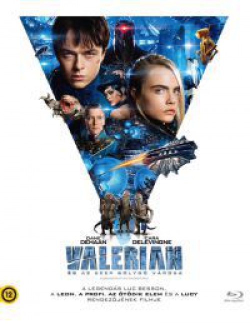 Valerian és az ezer bolygó városa *Antikvár - Magyar kiadás - Kiváló állapotú* Blu-ray