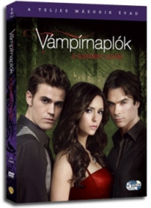 Vámpírnaplók - 2. évad (5 DVD) *Bontatlan - Antikvár* DVD