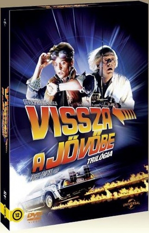 Vissza a jövőbe 1-3. trilógia (3 DVD)  *Antikvár-Kiváló állapotú* *Külön-külön tokban az 1,2,3 rész* DVD