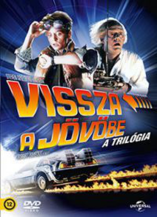 Vissza a jövőbe trilógia gyűjtemény (4 DVD) *Gyűjtődobozos* *Antikvár-Kiváló állapotú* DVD