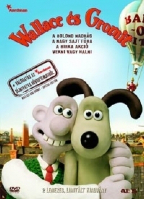 Wallace és Gromit - A nagy sajttúra DVD