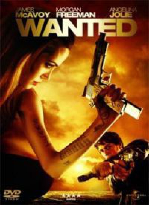 Wanted *Morgan Freeman, Angelina Jolie - Antikvár - Kiváló állapotú* DVD