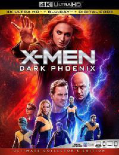 X-Men: Sötét Főnix (4K UHD+Blu-ray) Blu-ray X-Men: Sötét Főnix (4K UHD+Blu-ray) Blu-ray