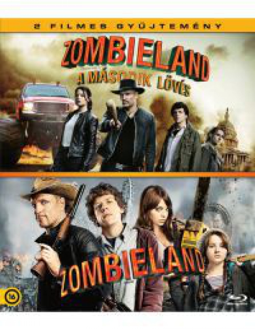 Zombieland 1-2.  *Antikvár-Kiváló állapotú-Magyar kiadás* Blu-ray
