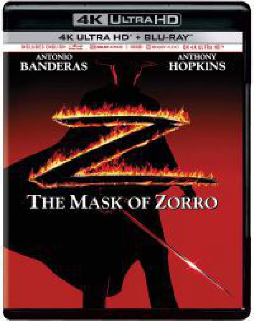 Zorro álarca Blu-ray