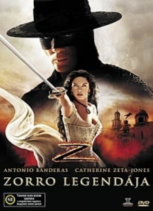 Zorro legendája *Antonio Banderas - Catherine Zeta-Jones - Antikvár - Kiváló állapotú* DVD